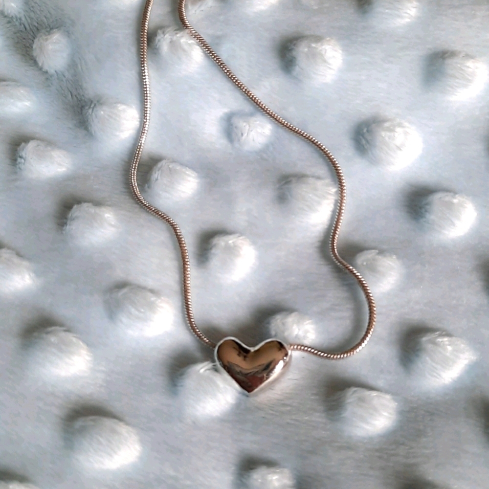 Sterling Silver Heart Necklace